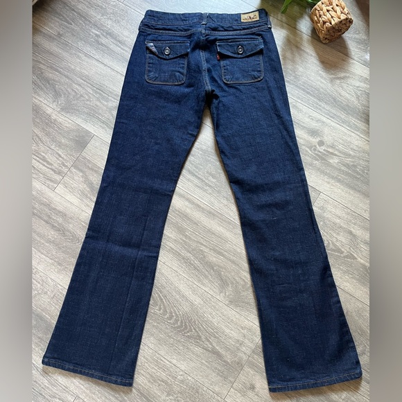 Rare! Levi’s retro pocket low rise bootcut 545 size 4 M - Picture 5 of 12